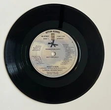 Linda Ronstadt & The Nelson Riddle Orchestra – What's New 96 97807 -Promo 45 RPM
