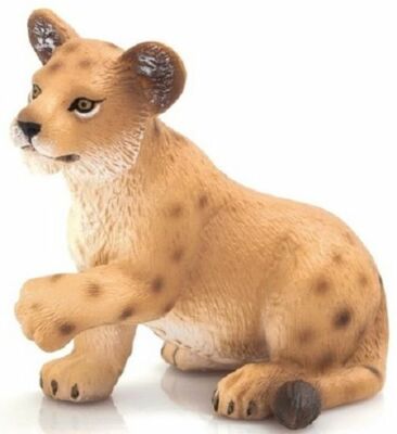 Mojo 387012 Tierfigur Löwenbaby sitzend, Lion cub sitting NEU