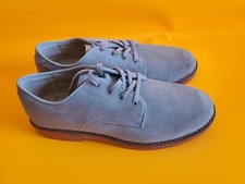 Polo Ralph Lauren Barton Oxford Suede Leather Boys Size 6 Tan Shoes