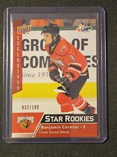 22-23 Benjamin Cormier Exclusive Star Rookie #/100 2025 Draft Eligible Prospect