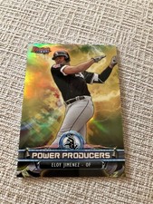 2018 Bowman's Best Eloy Jimenez Power Producers Gold Refractor /50 White Sox