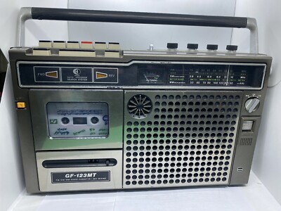 Vintage Sharp GF-123 MT Radio Cassette Fully Working Ultra Rare