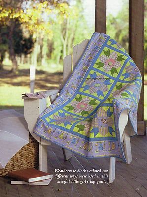 Rain/Shine Quilt Pattern Pieced ND