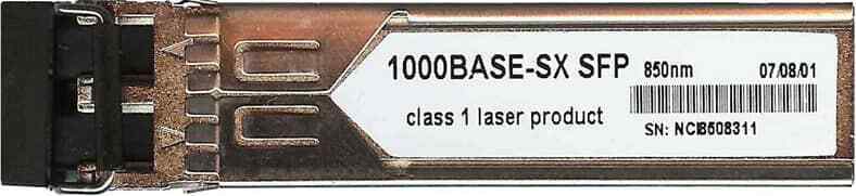 Alcatel Modulo del ricetrasmettitore di rete Fibra Ottica SFP-GIG-SX