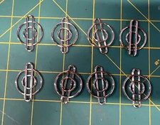 8 Pieces 25mm Muffin Fan Metal Cover Guard Grill Computer 2510