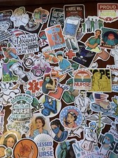 10 Random Nurse And Medical Inspired Stickers