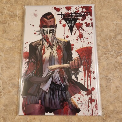   Book of Slaughter SIKTC #1 Battle Damage Signed and remarked by Kirkham  