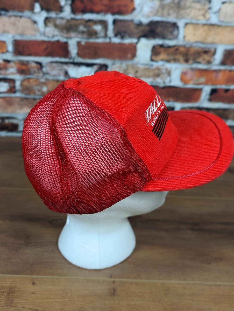 Vintage 90s Talladega Superspeedway NASCAR Corduroy Trucker Hat