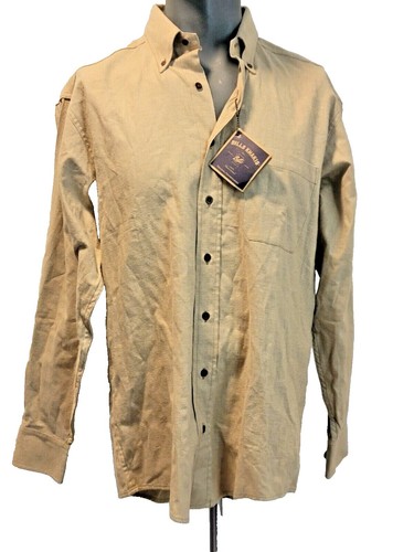 Mountain Khakis Shirt Mens Medium Blue Solid Long Sleeve Casual
