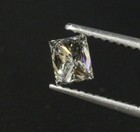 GIA certified loose .51ct VVS2 I princess cut diamond vintage antique Natural — photo 4