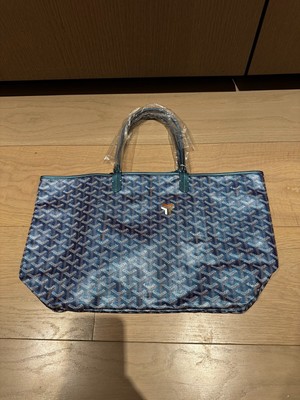 NEW GOYARD 2024 LIMITED EDITION ST LOUIS PM TOTE PEARLY BLUE/WITH TAGS
