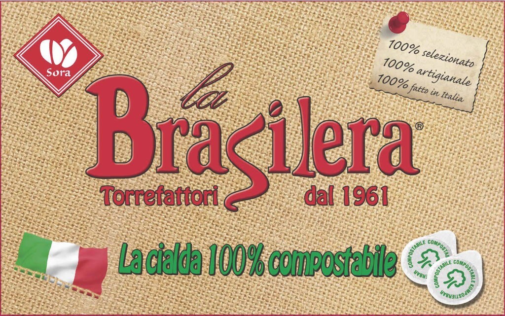150 La Brasilera Coffee Pods for ESE44 Compostable