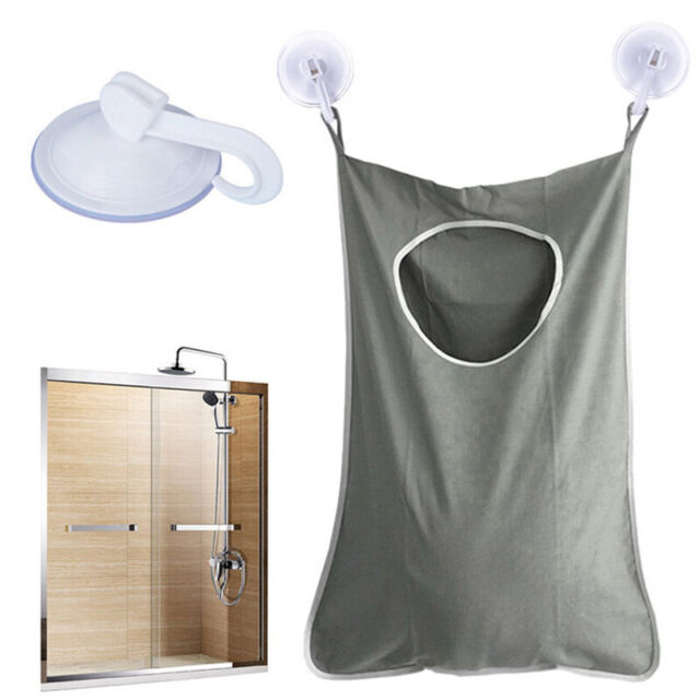 Neue hängende Wäschesack-Tür hinter Waschtuch-Aufbewahrungskorb-KoSH