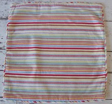 Crate Barrel Riviera Stripe Pillow Cover 20x20 00 Cotton