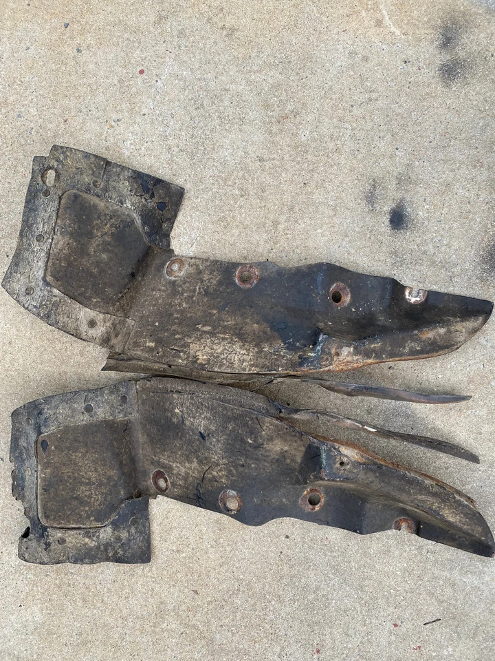 1978 Dodge Aspen Plymouth Volare Both INNER FENDER SPLASH SHIELD - Image 4 of 4