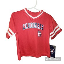 St Louis Cardinals Infant Pullover Tshirt 12M MLB Genuine Merchandise