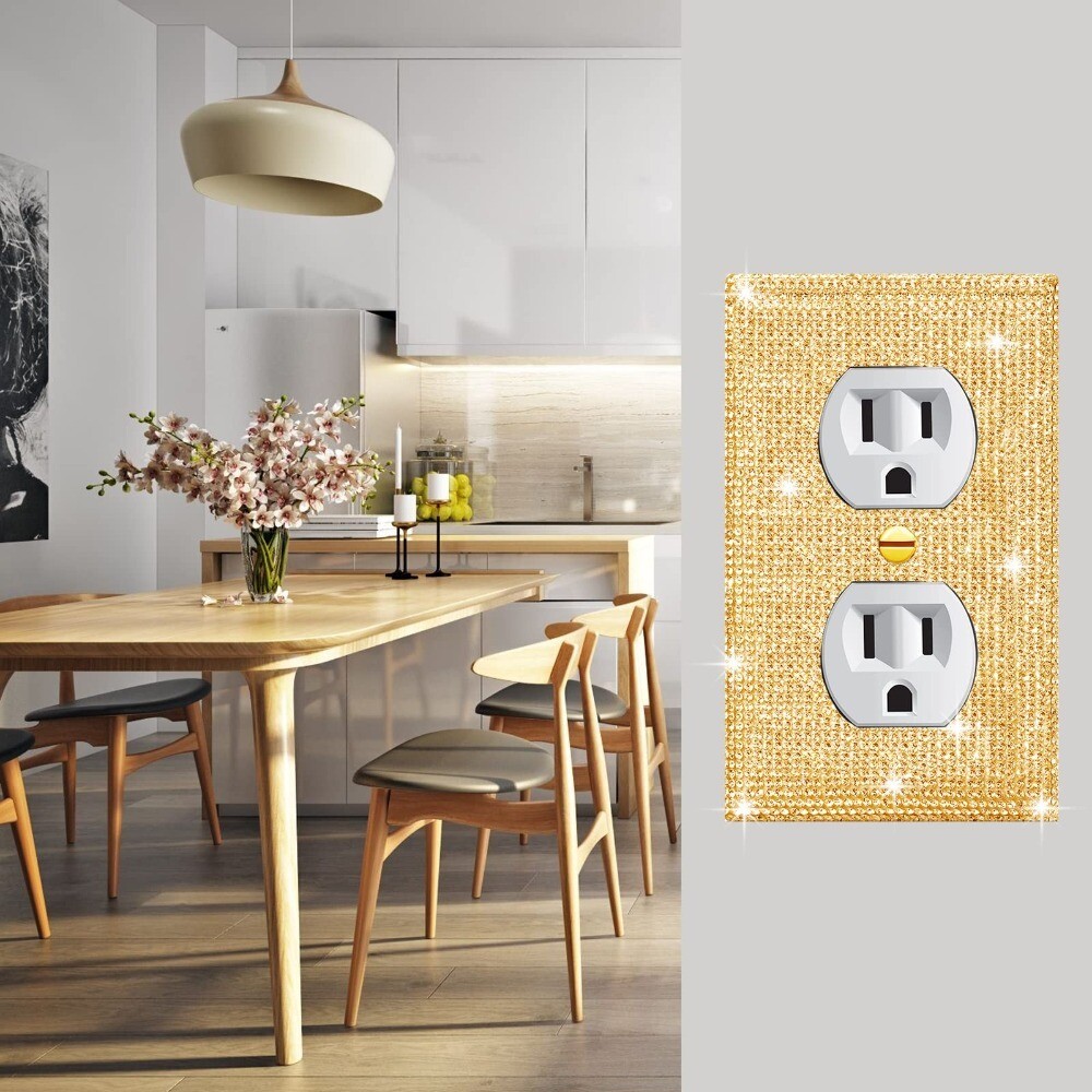 Gold Outlet Covers Gold Rhinestone Light Switch Cover Gold Outlet
