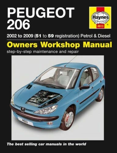 Peugeot 206 Workshop Manuals Car Service & Repair Manuals
