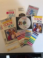 COLOR ANALYSIS TRAINING DVD plus 12 PALETTES, 2 BOOKS-HOW TO DO COLOR ANALYSIS