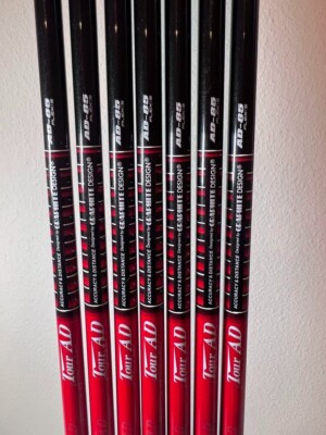 Set De 7 Shafts Graphite Design Tour AD-85S Pour Fers - Flex S - Occasion