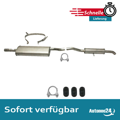Auspuff ab Kat Chrysler Grand Voyager IV 2.4 & 3.3 Endschalldämpfer