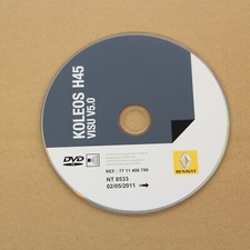 Renault Koleos I - elektrische Schaltpläne auf CD Werkstatthandbuch Stand 5/2011