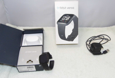 Fitbit Versa FB504 Smartwatch - Black L@@K!!!
