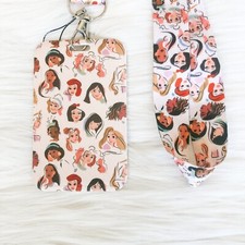 Disney Princesses lanyard with Id/ card holder