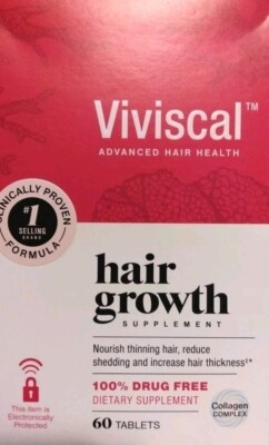 Viviscal Advanced Hair Health Womens Hair Growth Supplement 60 CAPS 