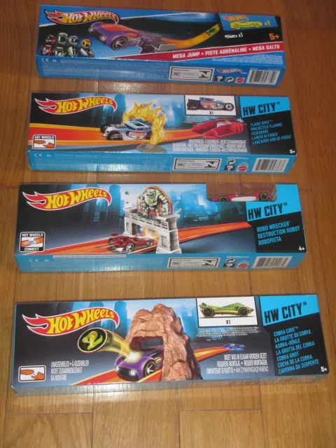 HOT WHEELS HW TRACK BUILDER COBRA CAVE Mattel X9275