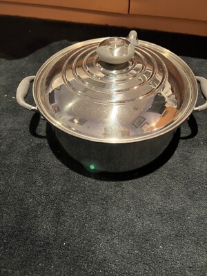 KITCHEN CHARM Quart Dutch Oven with lid- PLY T304 ROYAL