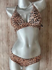 Nwt Victorias Secret Push Up Bikini Top  Malta Cheeky Bottom 2 Pc Swim Bikini S