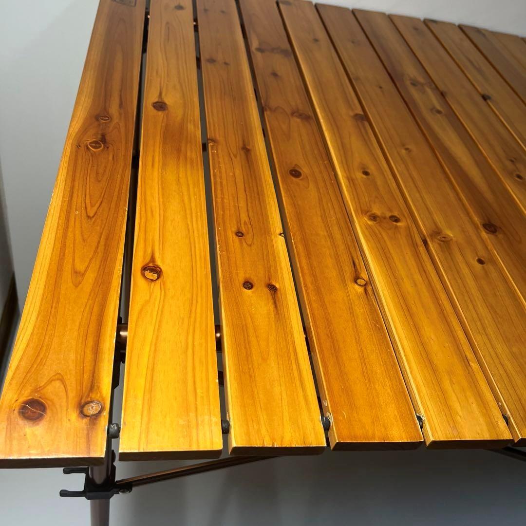 Direct from Japan Coleman Natural Wood Roll Table Classic