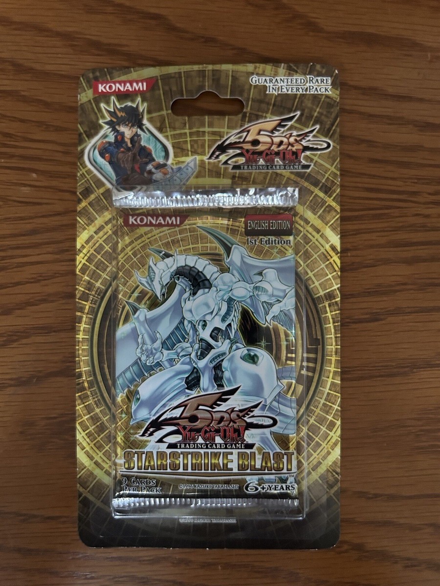 遊戯王　スターストライクブラスト　英語版　1st Yugioh Starstrike Blast Blister Pack 1st Edition Sealed | eBay