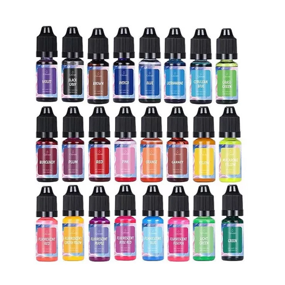 Candle Wax Colour - 24 Colours Liquid Candle Wax Dye for Candle Making - Highly - Image 3 of 4