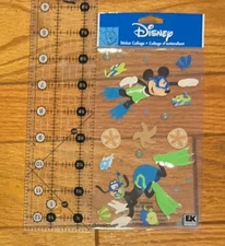 Disney~Jolee's Boutique~Mickey Mouse & Goofy Swim Scrapbook Dimension Stickers