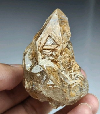 Window/Skeletal Quartz Crystal Having Lustre & Growth-Baluchistan.