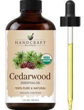 100 Pure Organic Cedarwood Essential Oil 1 Fl Oz - Premium Aromatherapy Diffuse