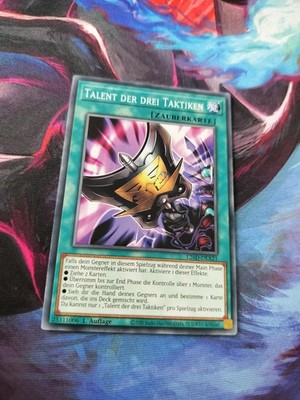 Yu-Gi-Oh! Talent Der Drei Taktiken  Deutsch Common 1.Auflage L26d