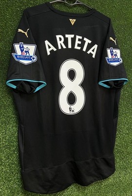 MEN FC ARSENAL 2015/2016 MIKEL ARTETA THIRD SOCCER FOOTBALL SHIRT