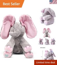 Interactive Singing Peek A Boo Elephant Toy for Babies - Musical Fun  Learning