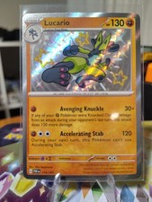 Lucario Holo Shiny Rare SV: Paldean Fates 174/091 NM on eBay