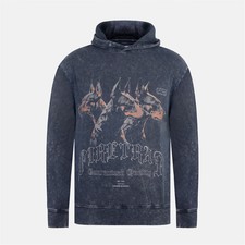 Firetrap Mens Graphichood Long Sleeve OTH Hoodie Hooded Sweatshirt Top Cotton