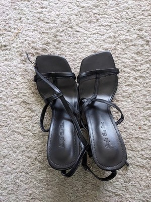 a   sandal  black  #39   Menghe chao  Shoes  of the women