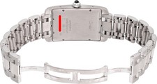 Cartier Americaine Tank 1741/W26055L1 18k White Gold 45mm auto watch 4