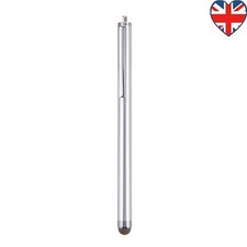 For iPhone Samsung Tablet Metal Mesh Micro-Fiber Tip Touch Screen Stylus Pen