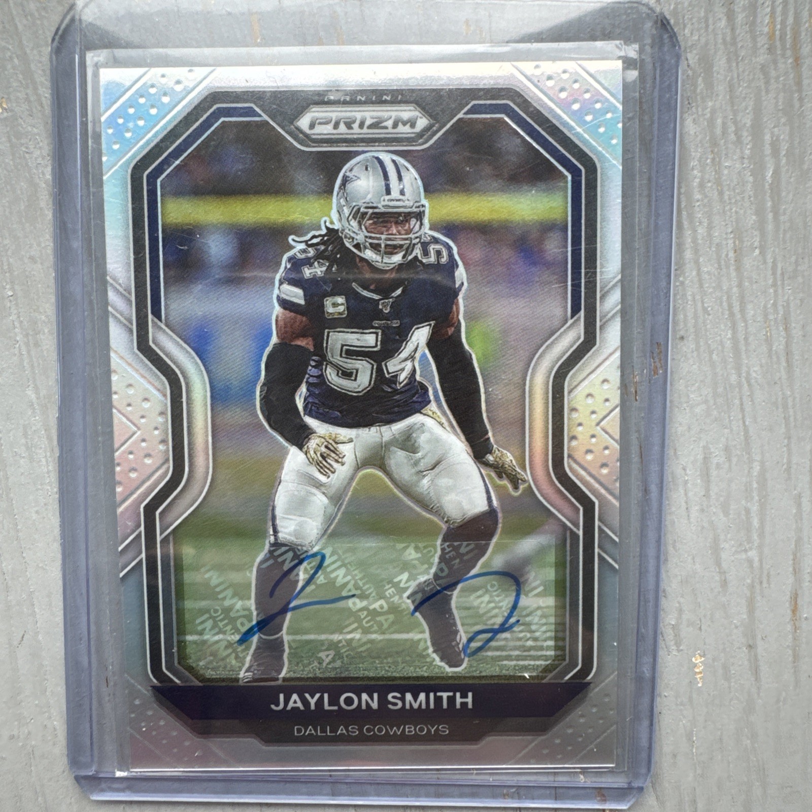  2020 Panini Prizm Autographs Prizms #155 Jaylon Smith