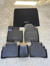 2022-2026 Hayndai Tucson Rubber Oem Floor Mats Black With Rear Cargo Liner New 2022-2026 Hayndai Tucson Rubber Oem Floor Mats Black With Rear Cargo Liner New