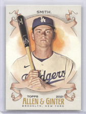 2021 Topps Allen & Ginter Will Smith 1/1 Glossy Parallel 274 Los Angeles Dodgers