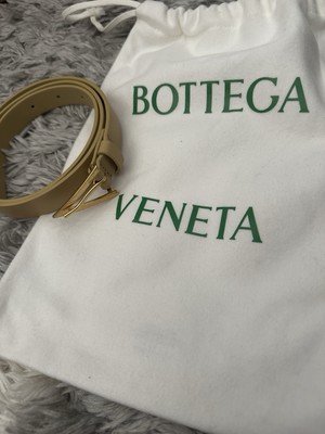 Bottega Veneta Triangle leather belt 